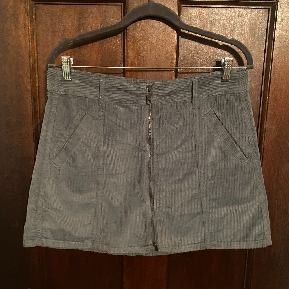 American Eagle High Rise A-Line Mini Skirt